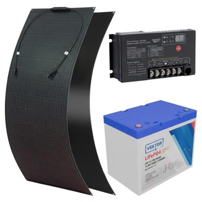 Мобильная солнечная станция USB 5В/12В 100Ач 100Вт литий