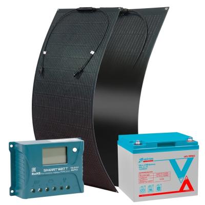 Мобильная солнечная станция USB 5В/12В 26Ач 200Вт