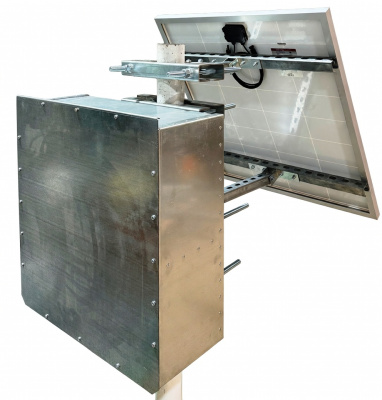 Солнечная электростанция SS 150/75-24 AGM  Uвых-24В DC,  солн. батарея-150W , АКБ -75Aч*2шт